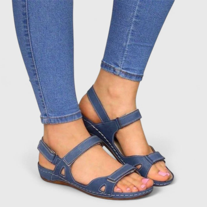 Avrie - Flache Komfort-Sandalen