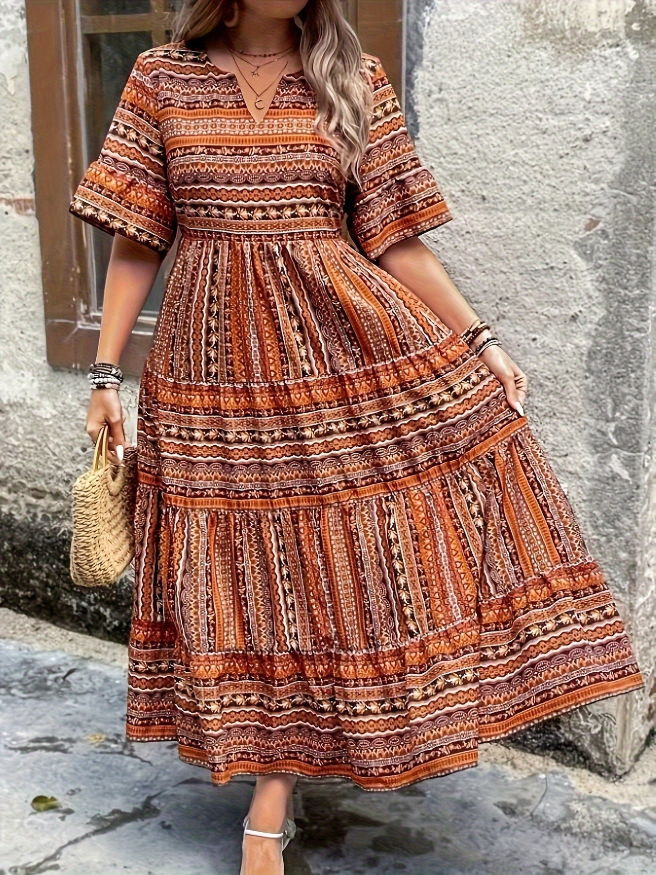 Joraine - Fliessendes Ethno-Kleid