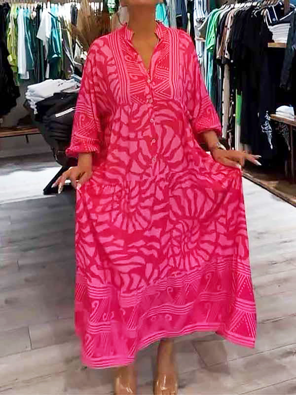 Carmilla - Kleid mit lebhaftem Print
