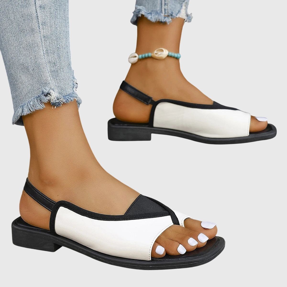 Nicola - Trendige orthopädische Sandalen