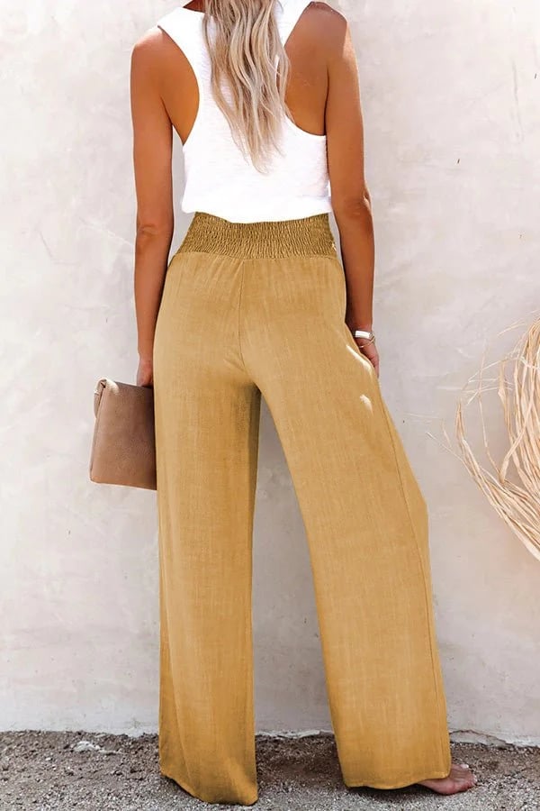 Riana - Lässige High-Waist-Hose