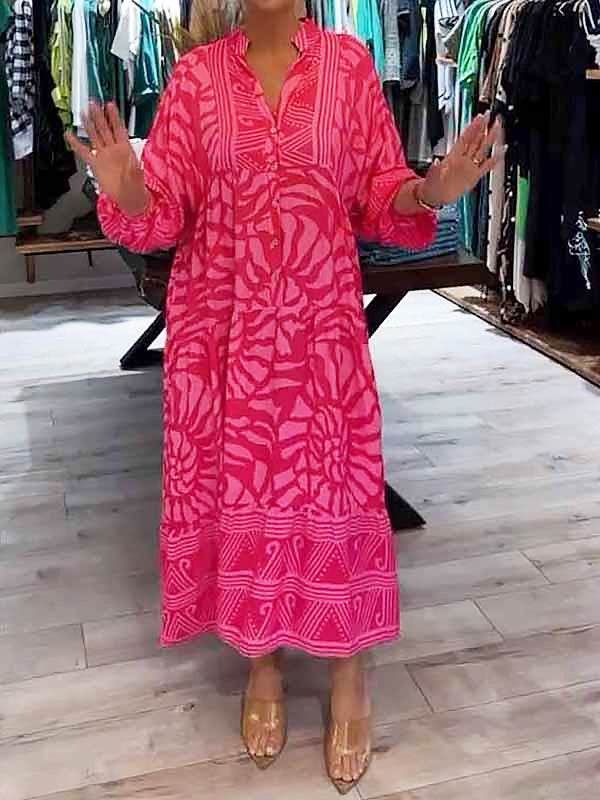 Carmilla - Kleid mit lebhaftem Print