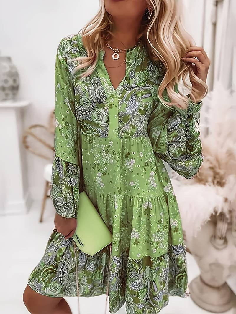 Eira - Boho-Kleid mit Print