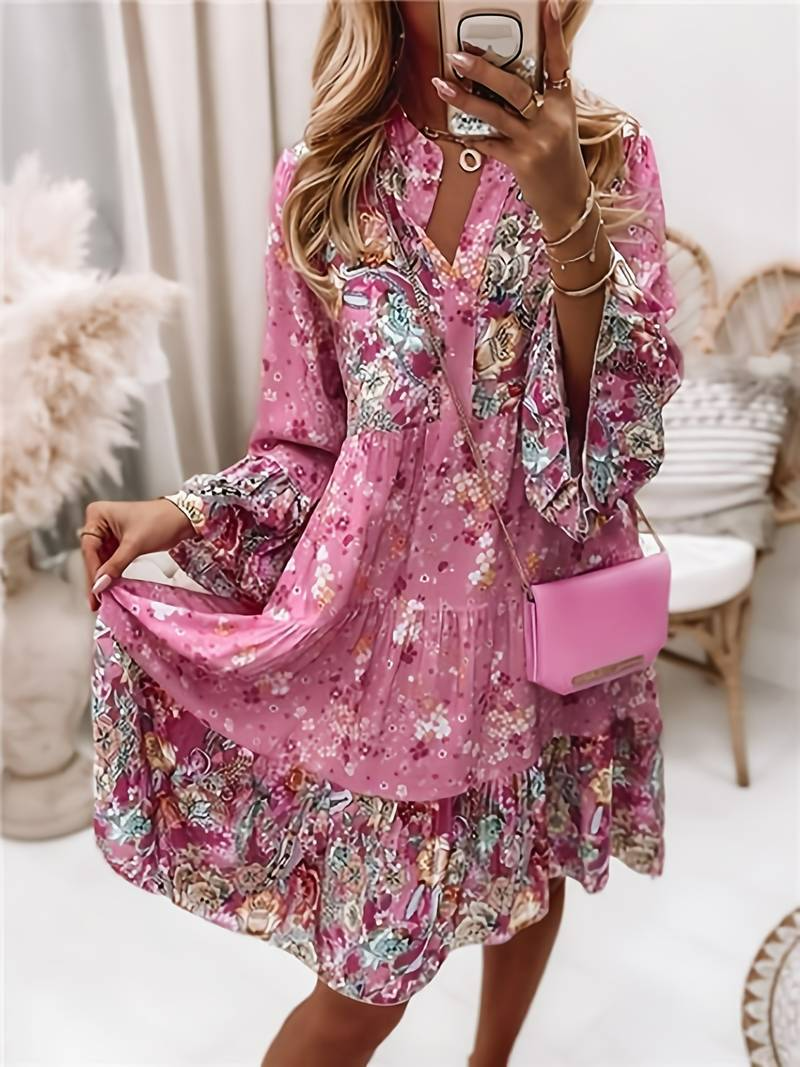 Eira - Boho-Kleid mit Print