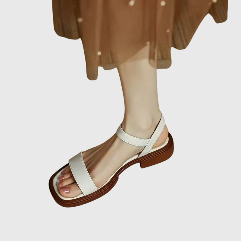 Kaia - Orthopädische Ledersandalen