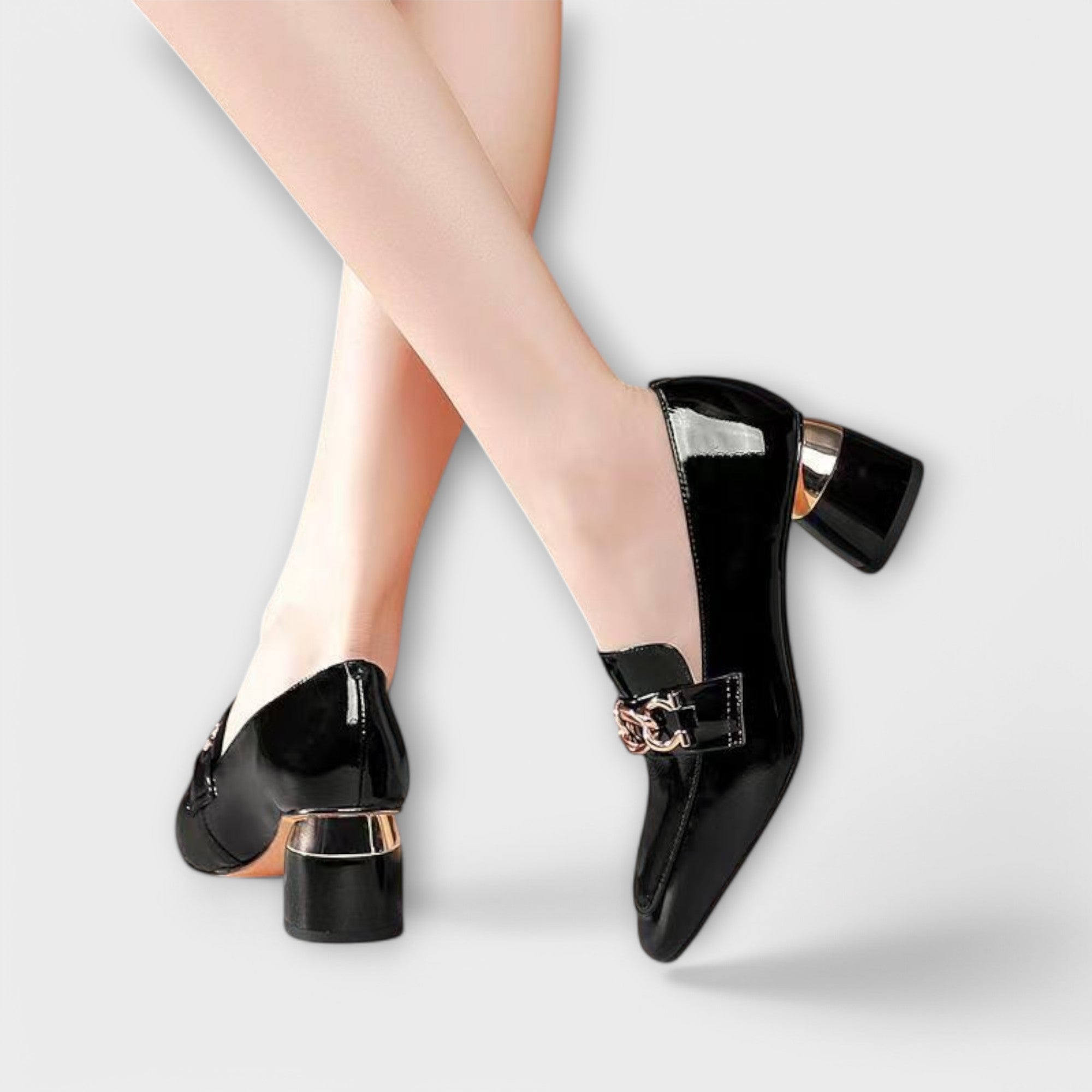 Kunigunde - Eleganter Slipper mit Schnalle