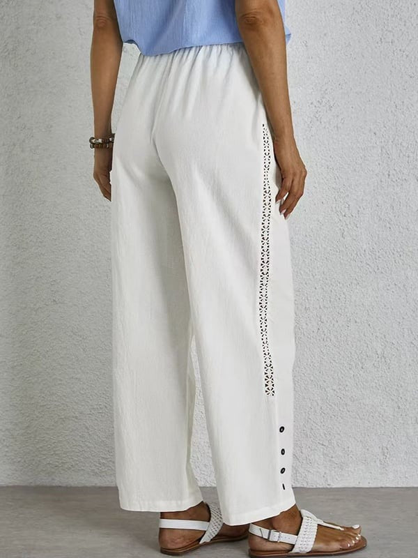 Shania - Lässige Button-Down-Hose