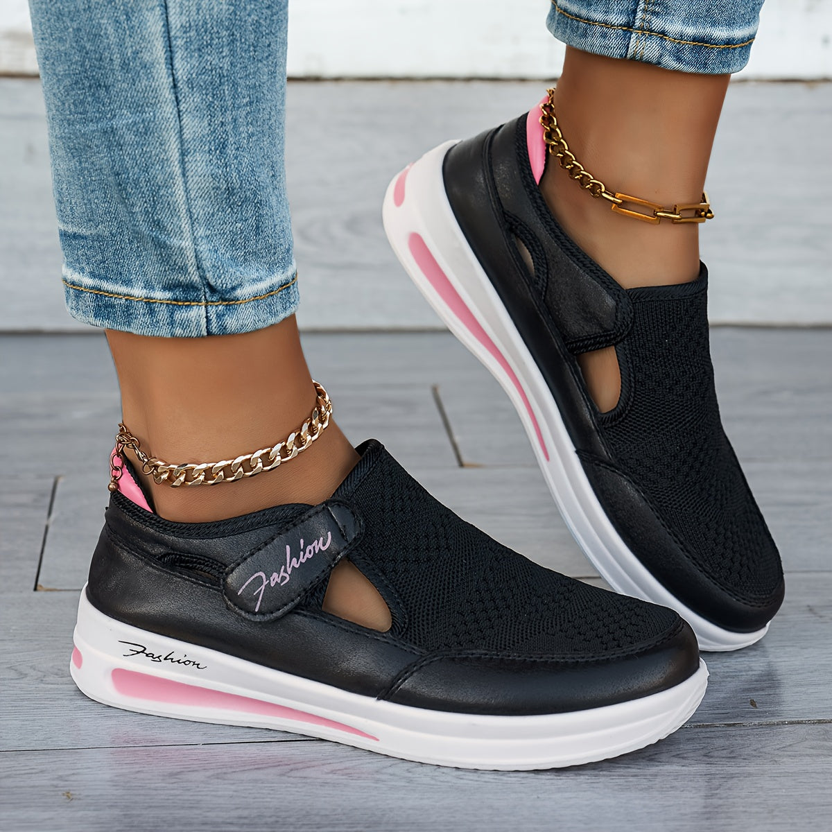 Aktiver Slip-on-Sneaker für stabilen Tragekomfort