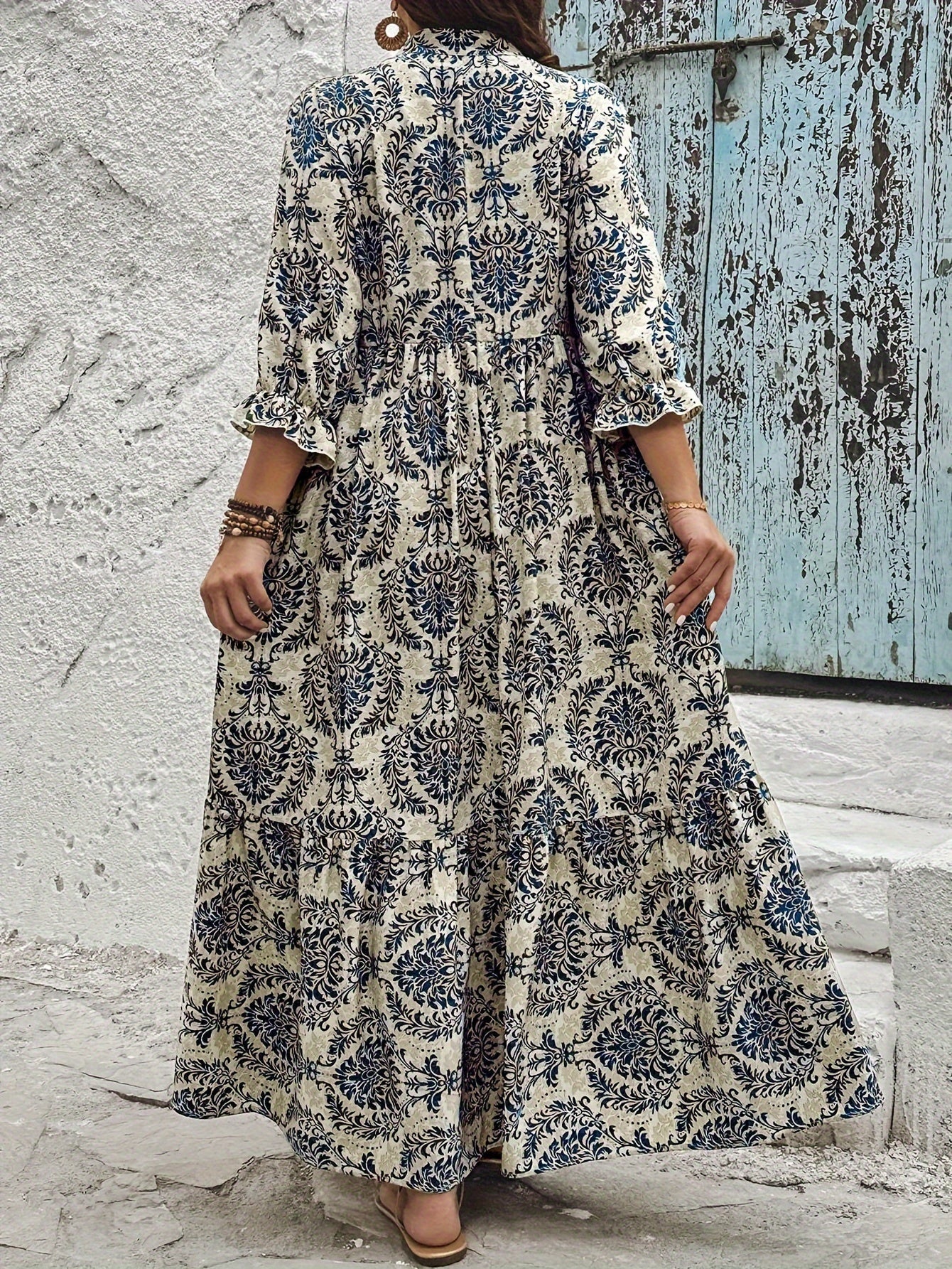 Molly - Bohemian Mosaic Dress