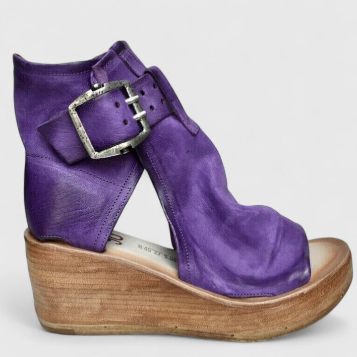 Karline - Klassische Keilsandalen