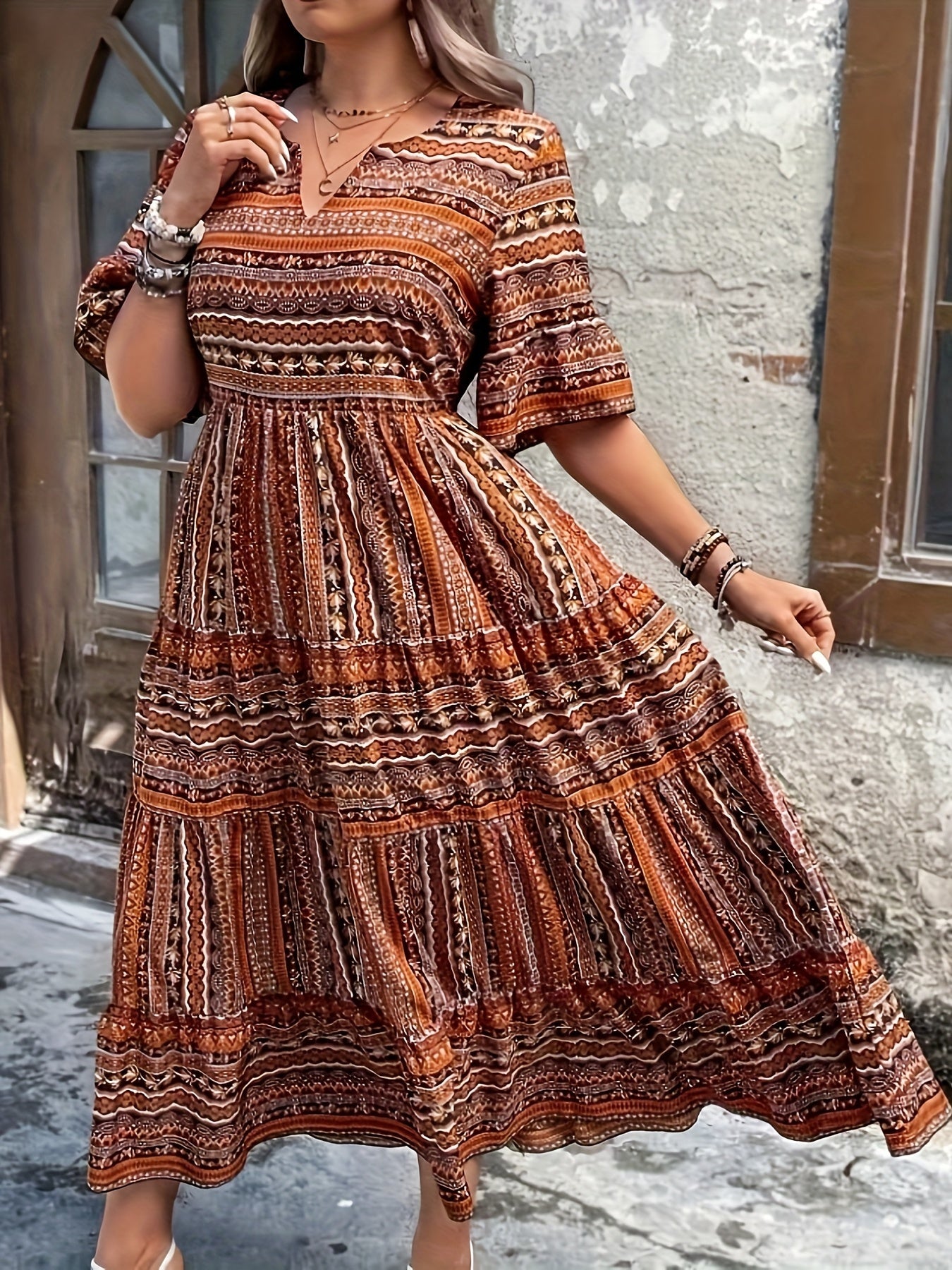 Joraine - Fliessendes Ethno-Kleid