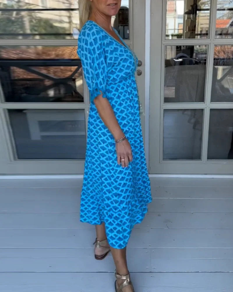 Felicity - Coastal Wave Kleid
