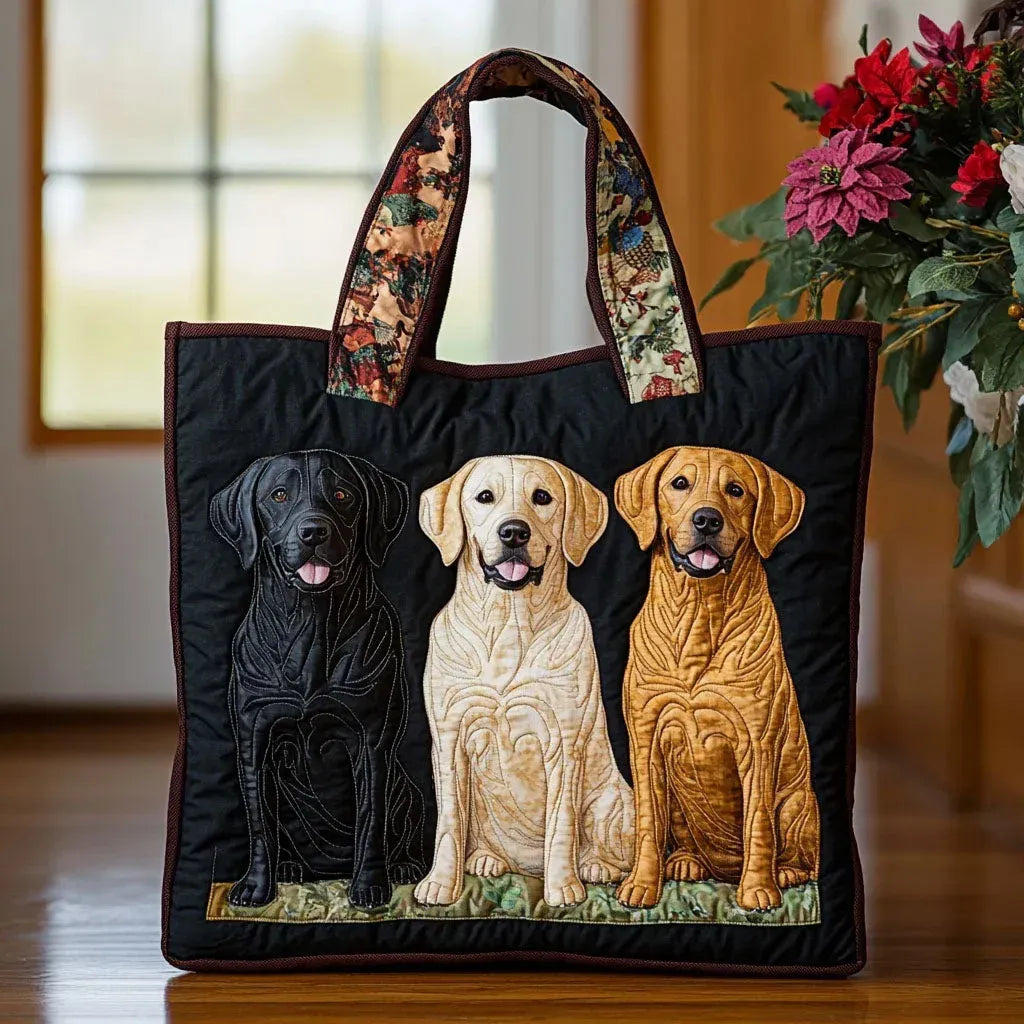 Handtasche - Drei Labrador