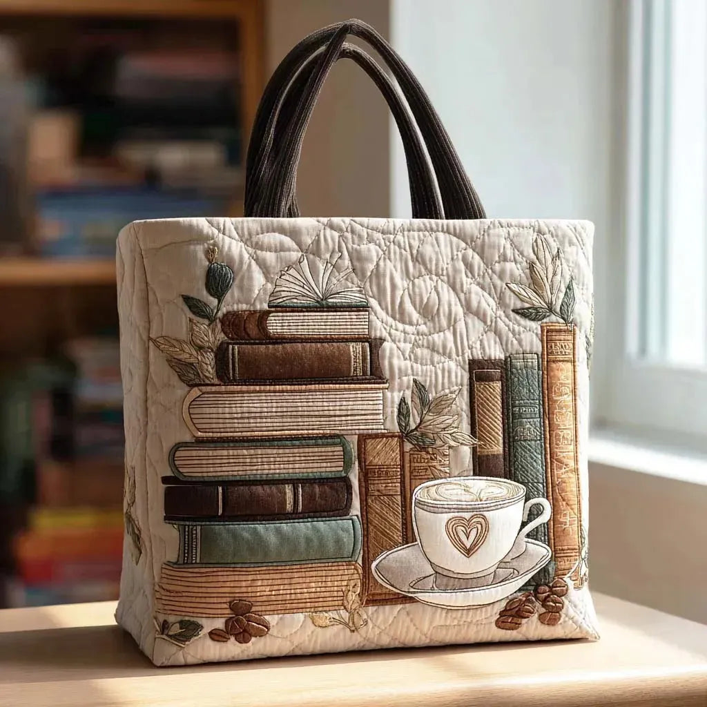 Handgefertigte Tasche - Kapitel Café