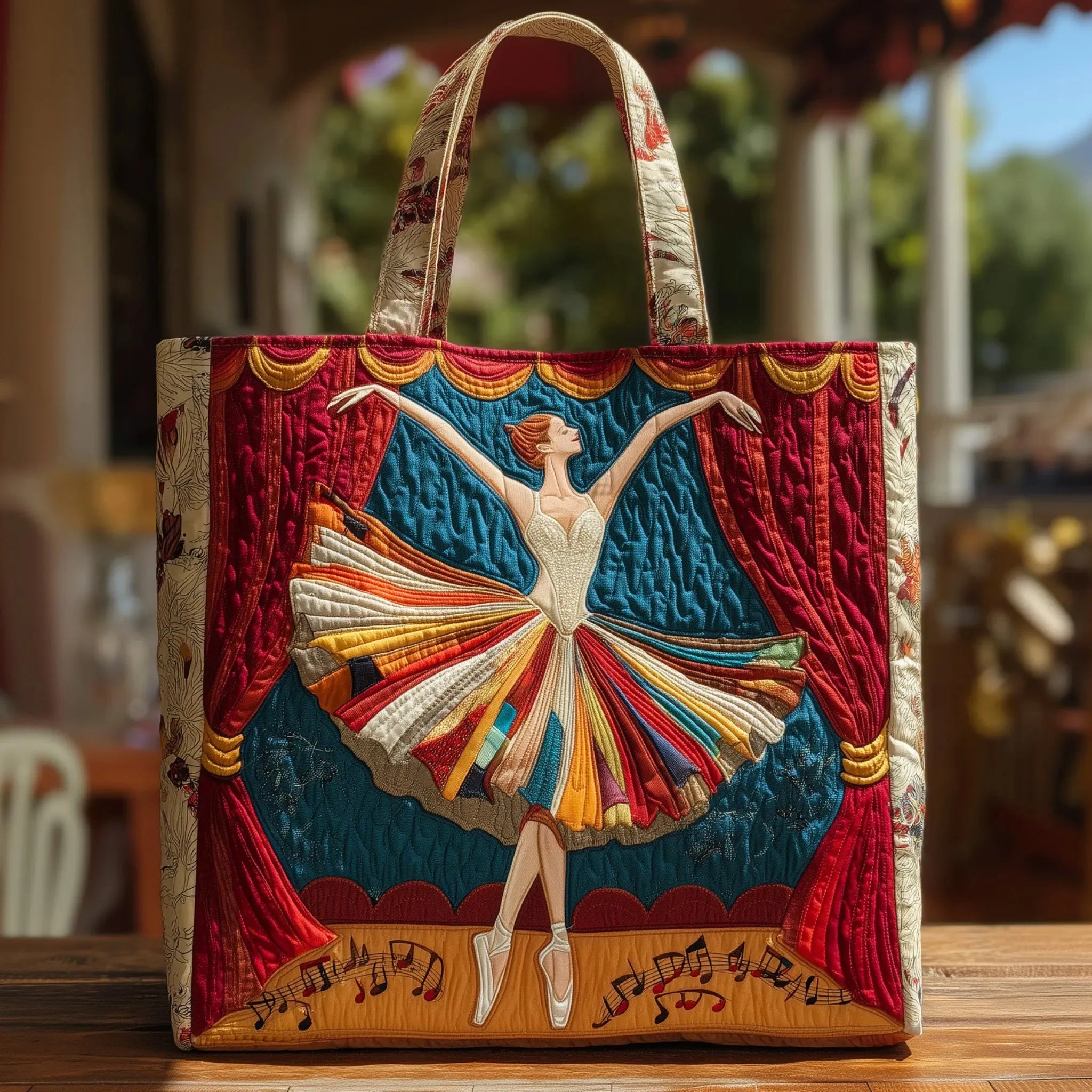 Handtasche - Elegante Ballerina