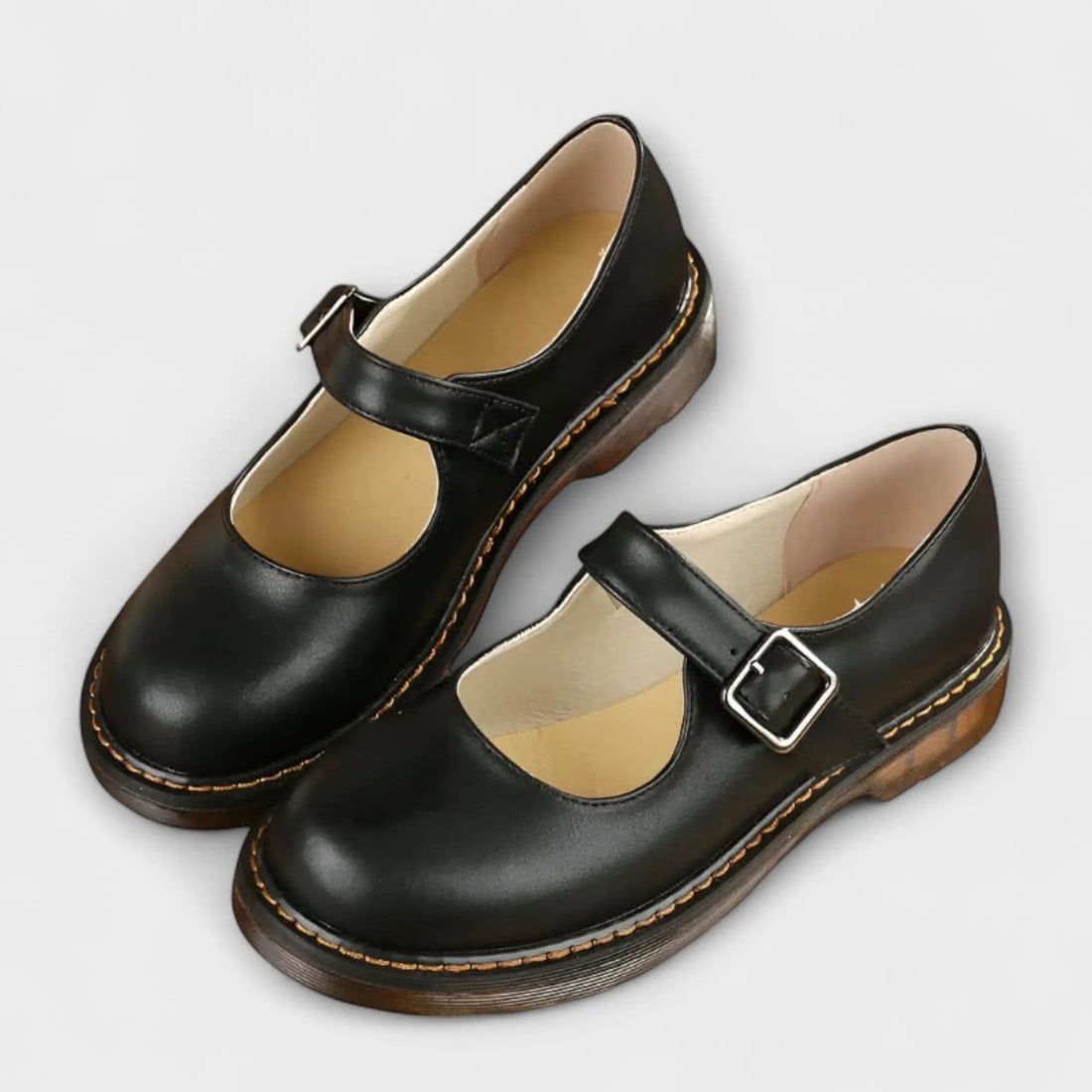Anita - Retro Mary Jane Schuhe