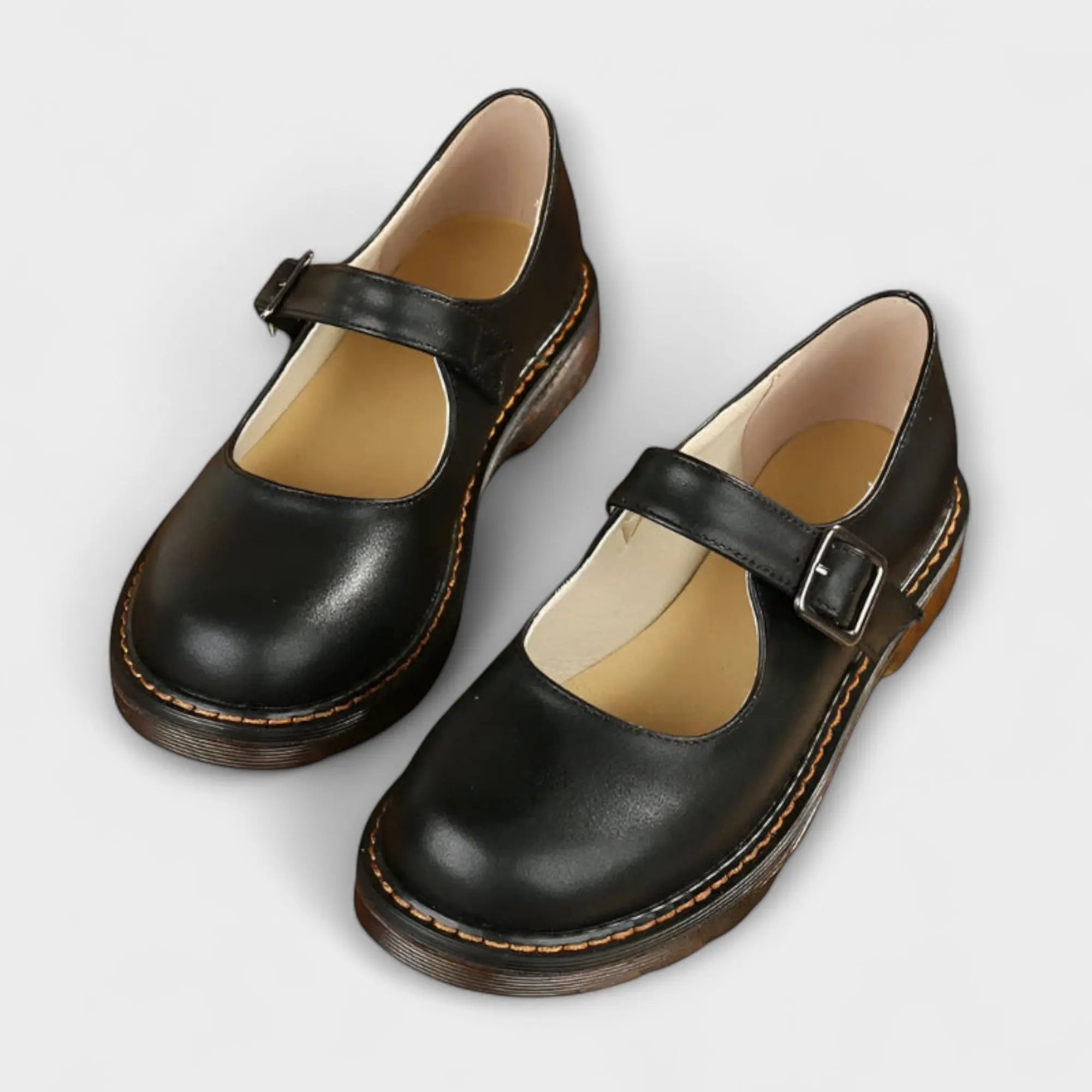 Anita - Retro Mary Jane Schuhe