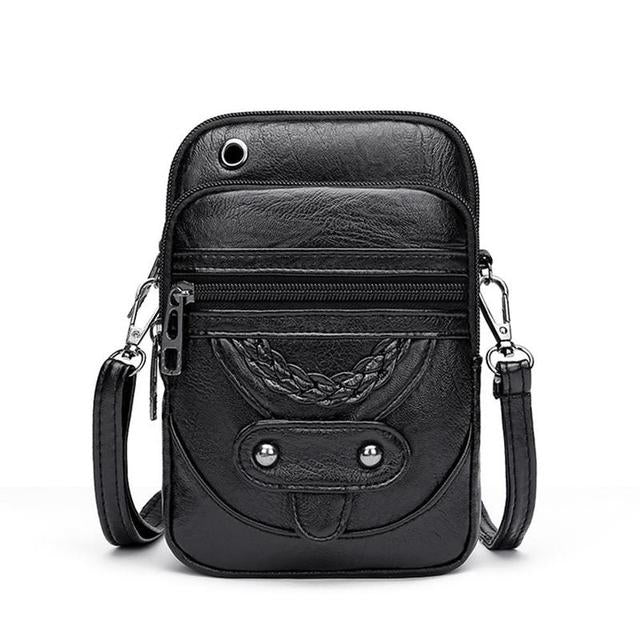 Laura | Strukturierte Ledertasche