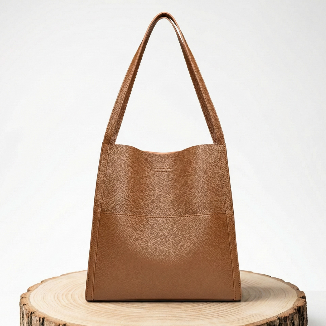 Elena | Elegante Schultertasche aus Leder