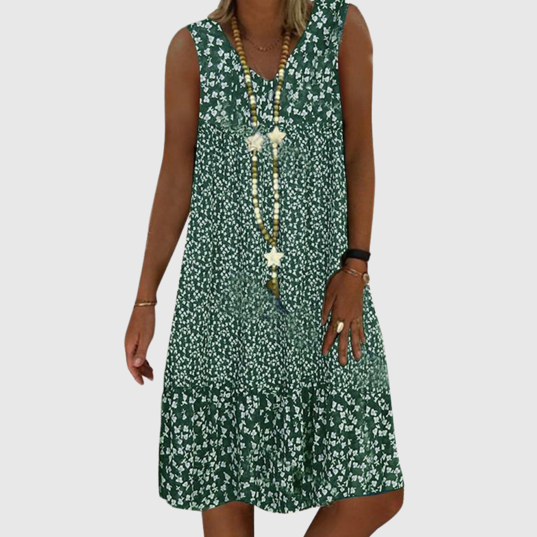 AYLA | Beliebtes Kleid mit V-Ausschnitt