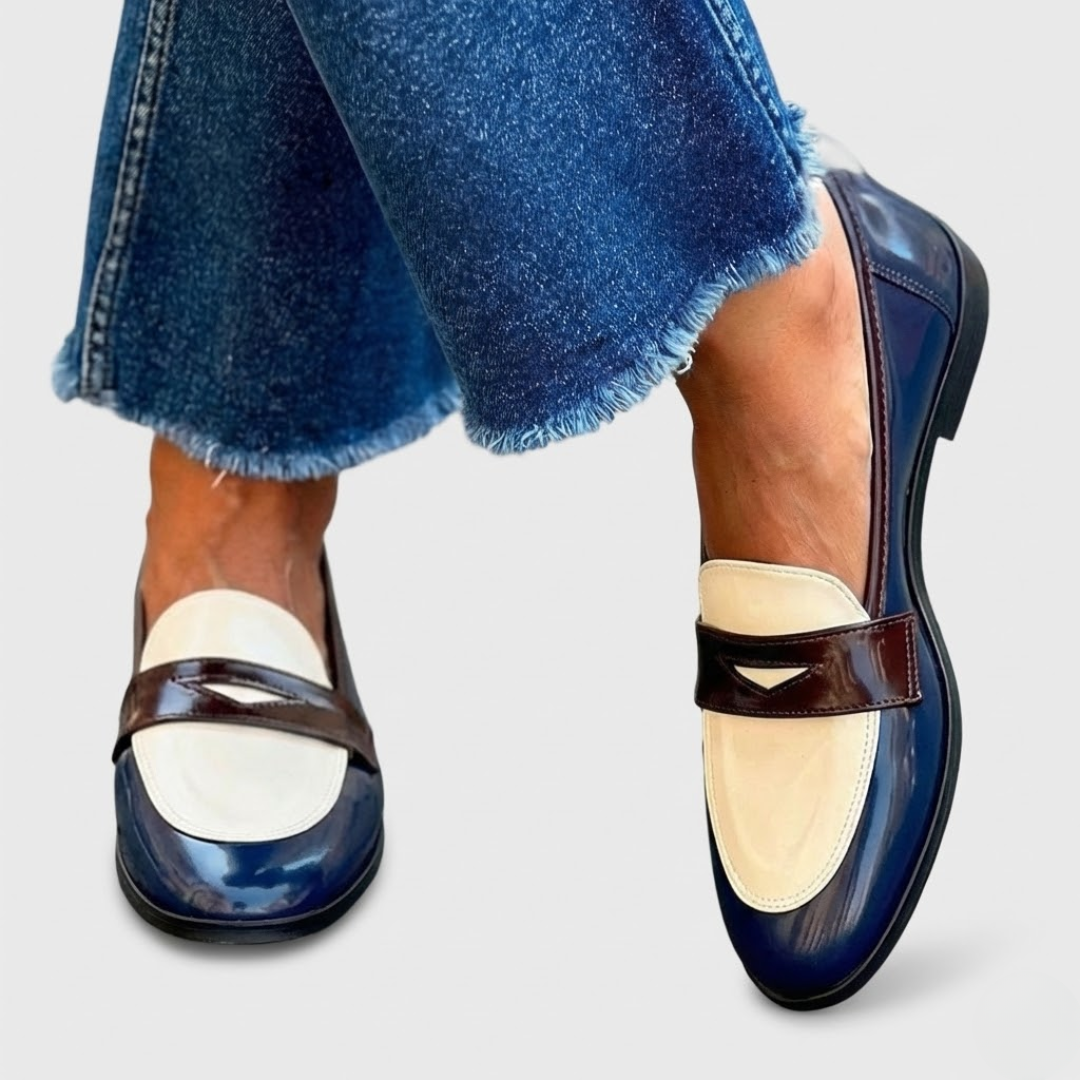 Claudia | Loafer in Kontrastfarbe