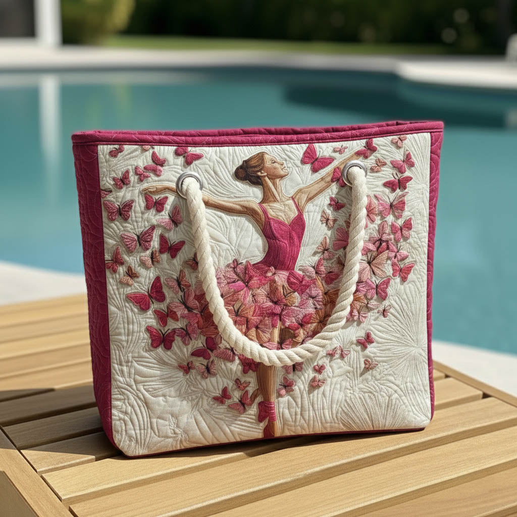 Handgefertigte Strandtasche | Ballerina