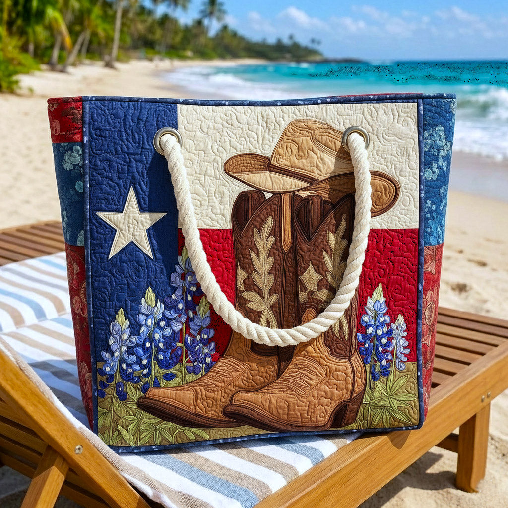 Handgefertigte Strandtasche | Texas-Stolz