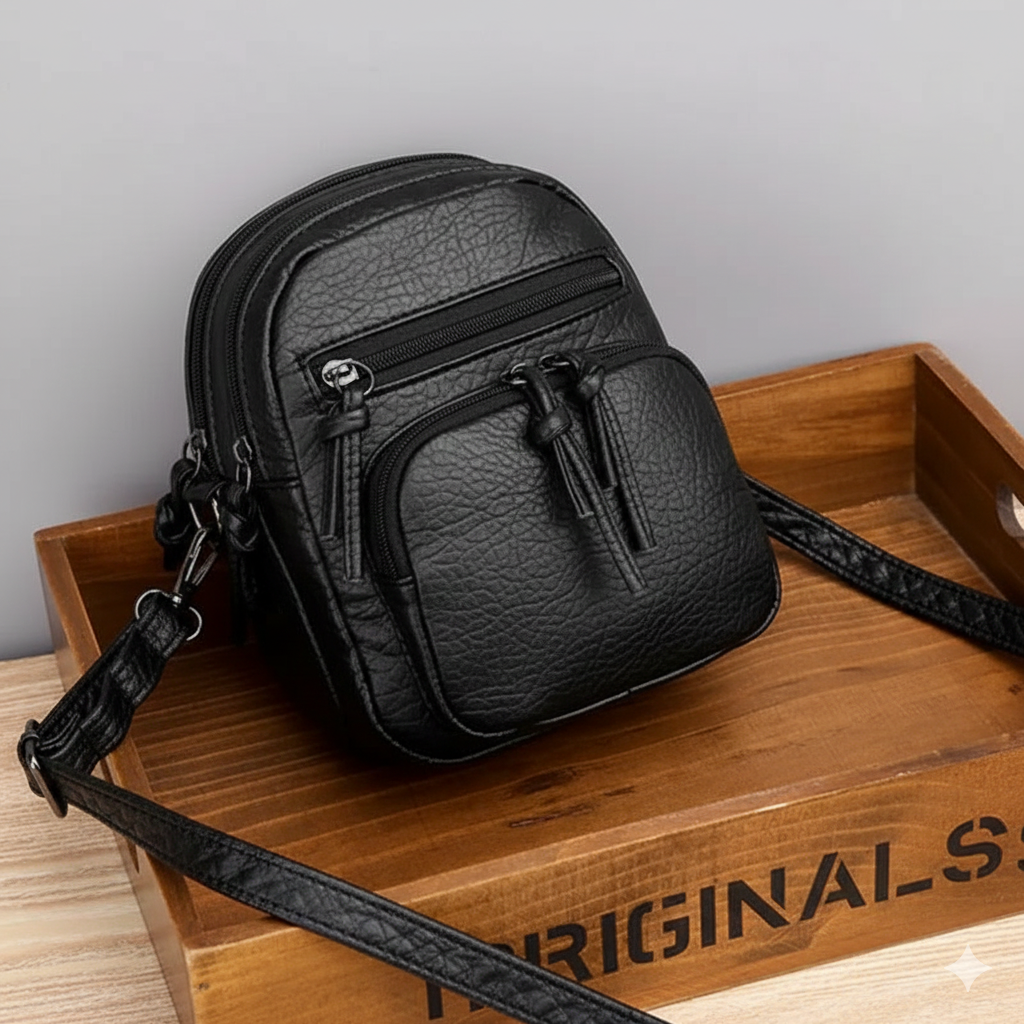 Sara | Schlichte Ledertasche