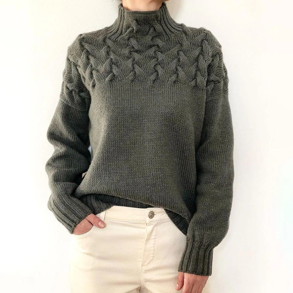 Elena | Wärmerer Rollkragenpullover