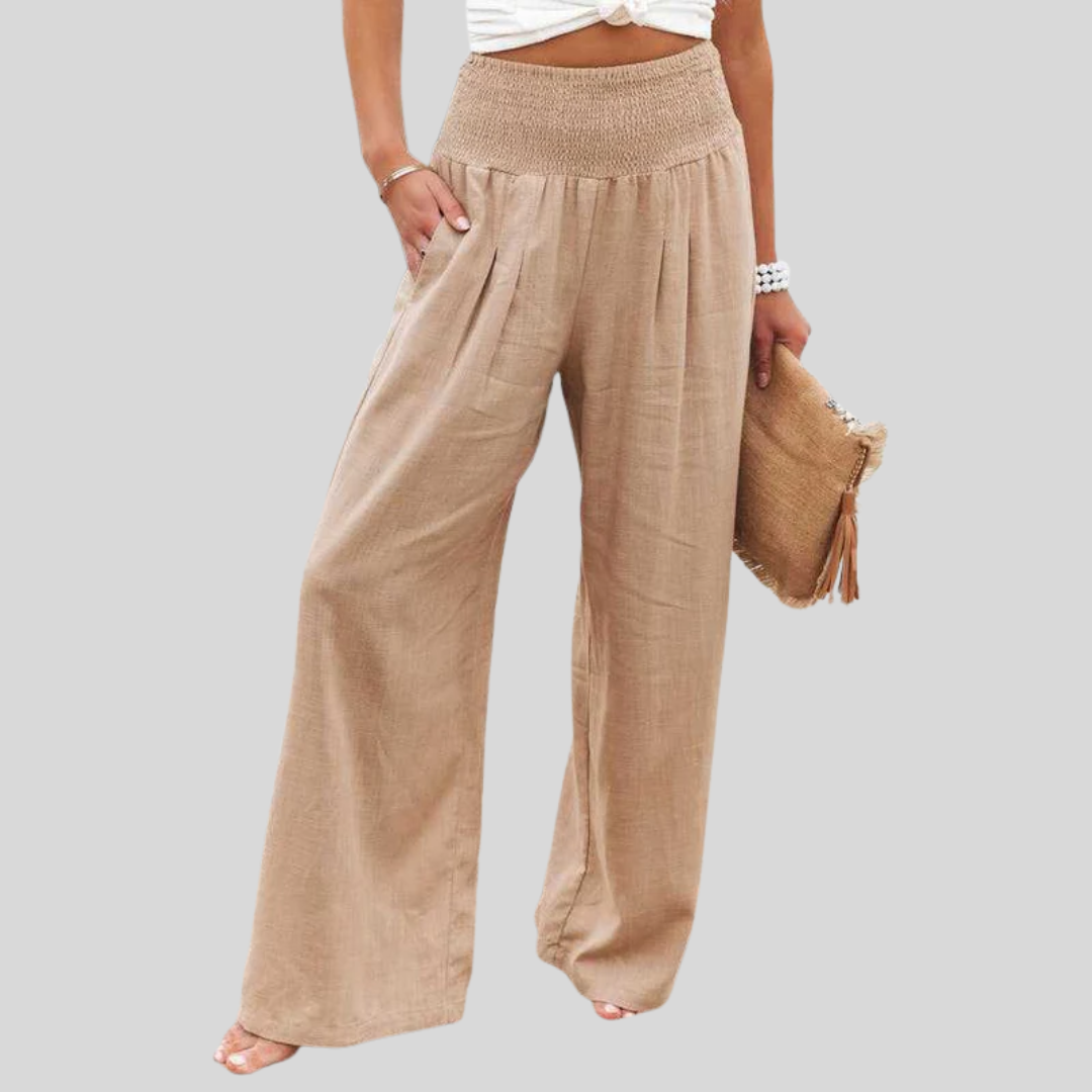 Aileen - Strandhose mit weitem Bein