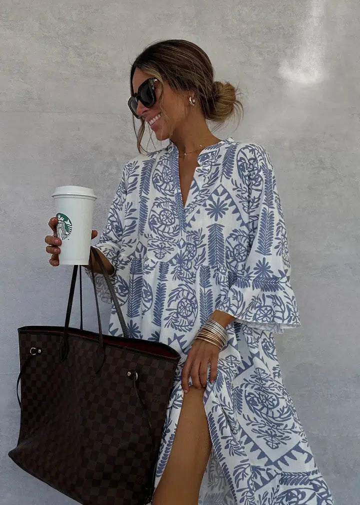 Fiorelia - Lässiges Tunikakleid im Boho-Stil