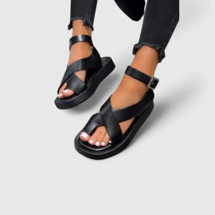 Schnee - Plateau-Sandalen