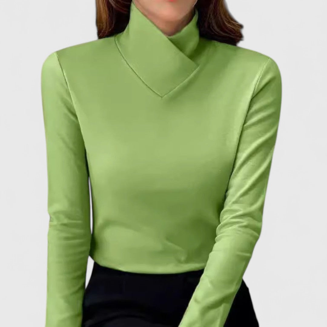 Leichter, eleganter Rollkragenpullover