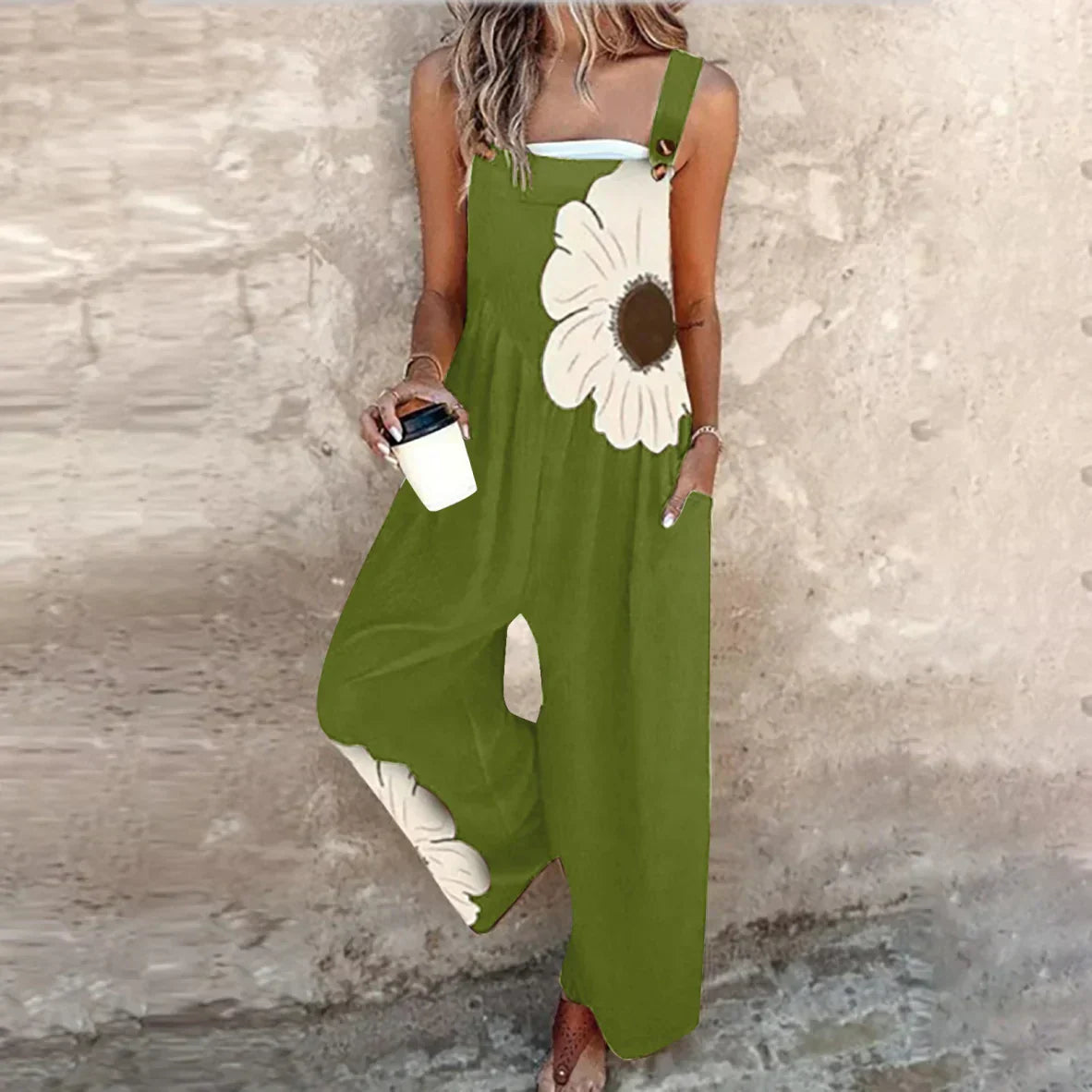 Bequeme bedruckte Overalls