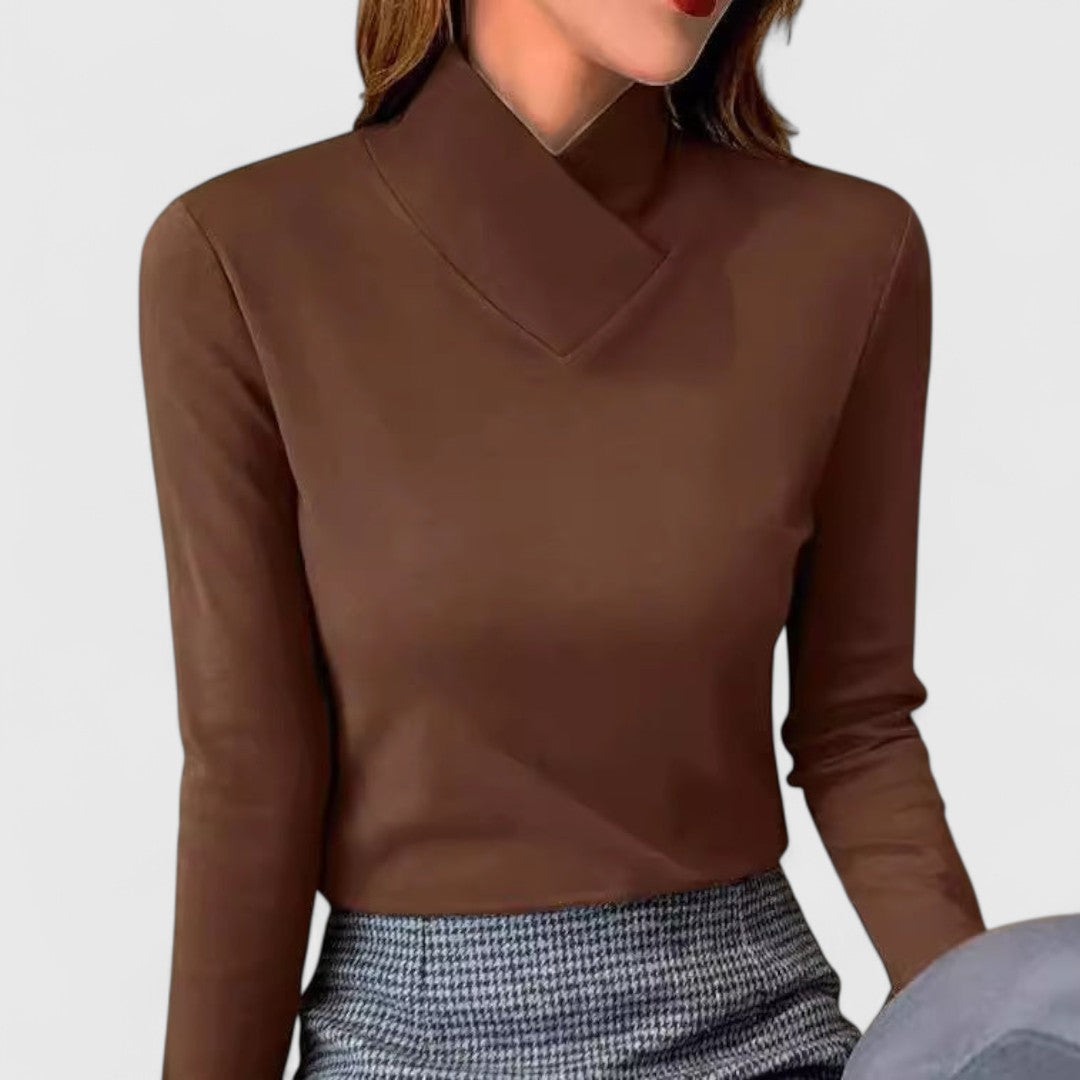 Leichter, eleganter Rollkragenpullover