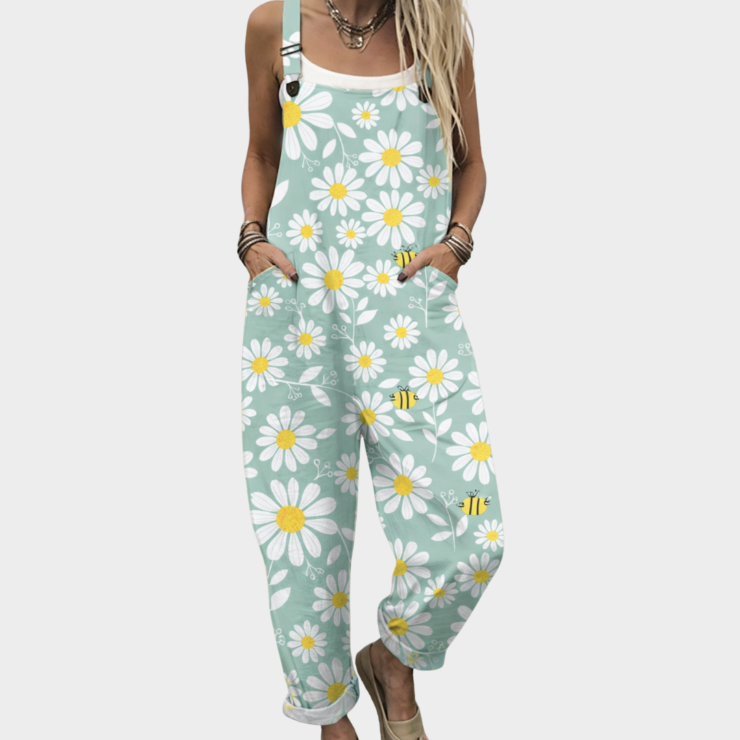 Madalena - Bequemer Jumpsuit mit Print