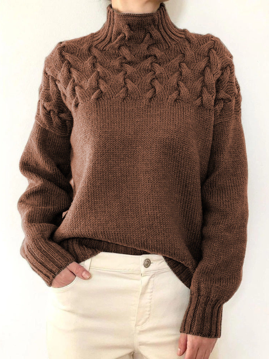 Elena | Wärmerer Rollkragenpullover
