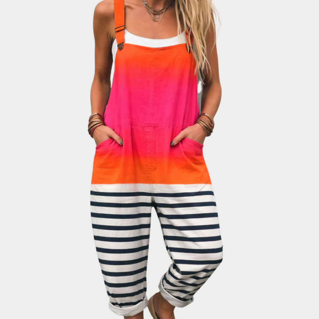 Madalena - Bequemer Jumpsuit mit Print
