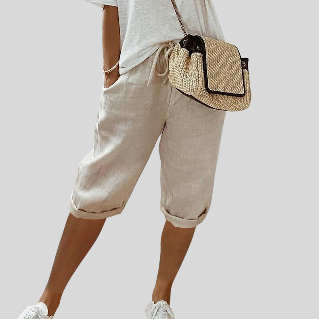 Fließende, bequeme, elegante Shorts