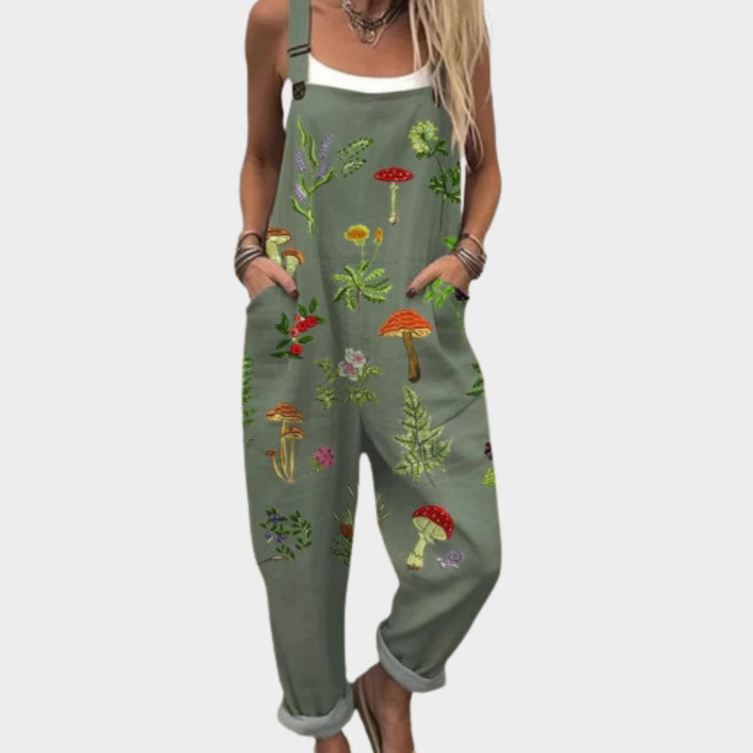 Bequeme bedruckte Overalls