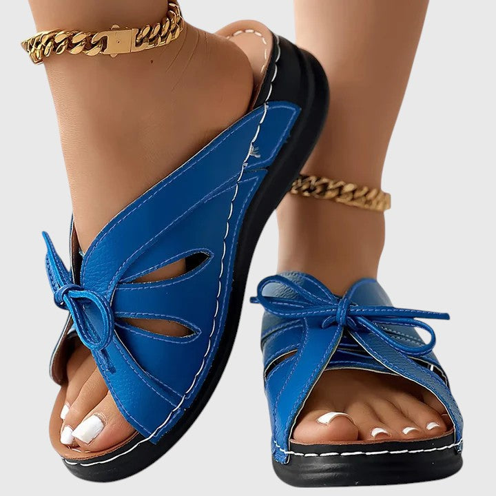 Darcy - Schicke Slip-on-Sandalen mit Schleife