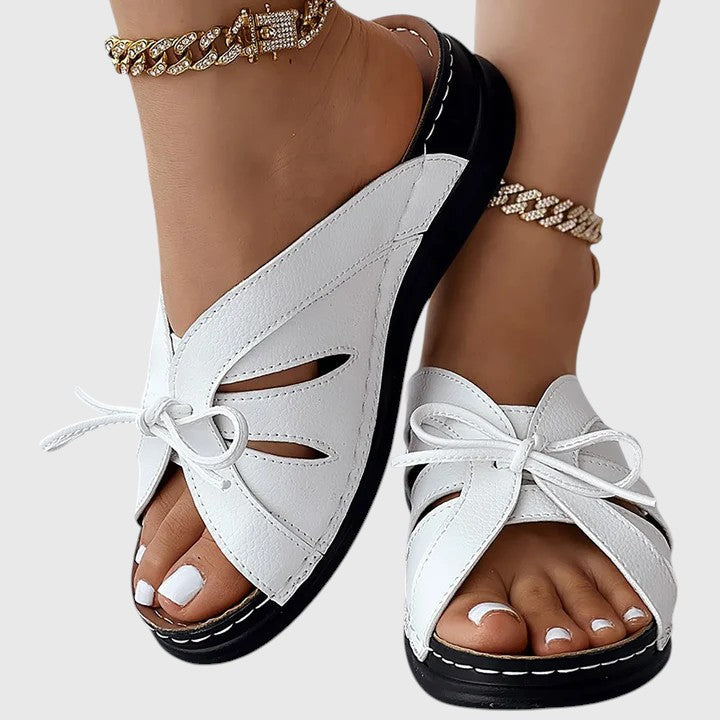 Darcy - Schicke Slip-on-Sandalen mit Schleife