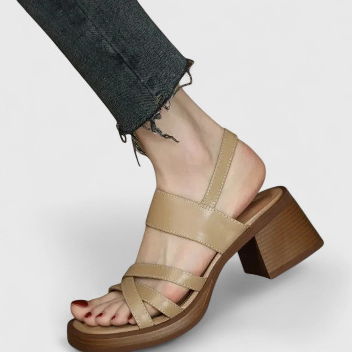 Celeste - Elegante Crossover-Sandalen