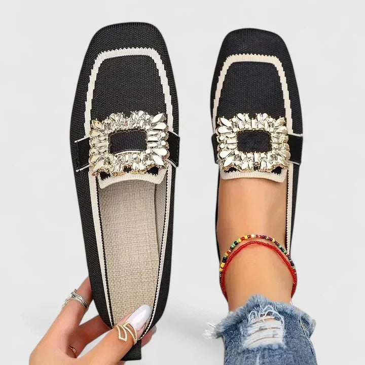 Mareike - Espadrilles mit Zierschnalle