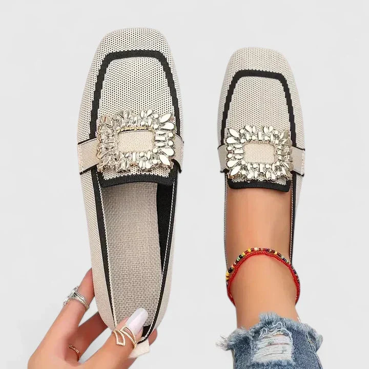 Mareike - Espadrilles mit Zierschnalle