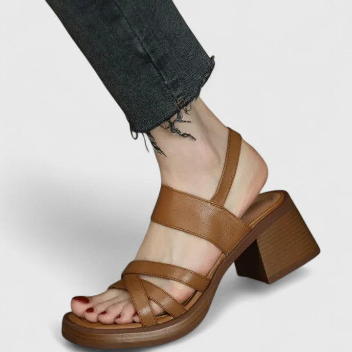 Celeste - Elegante Crossover-Sandalen