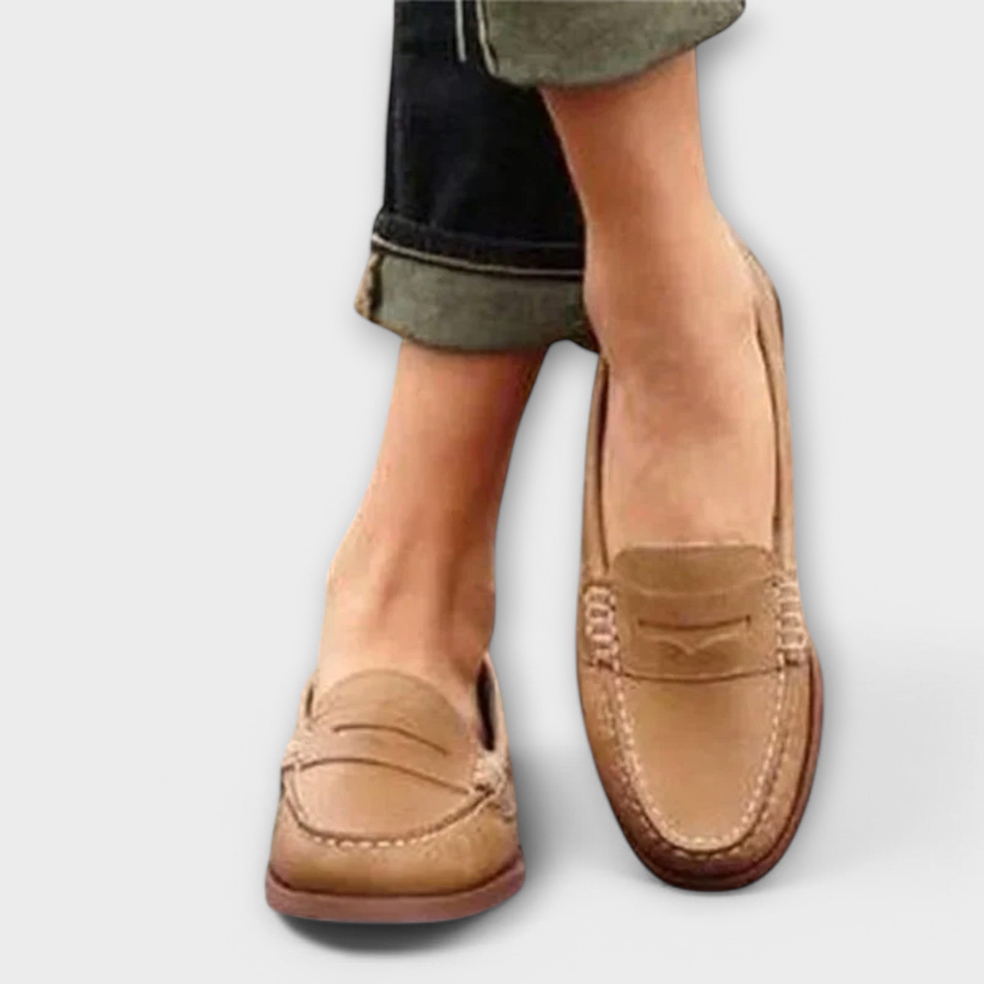 Gertrud Klassischer brauner Loafer