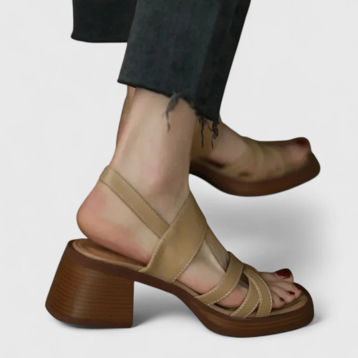 Celeste - Elegante Crossover-Sandalen