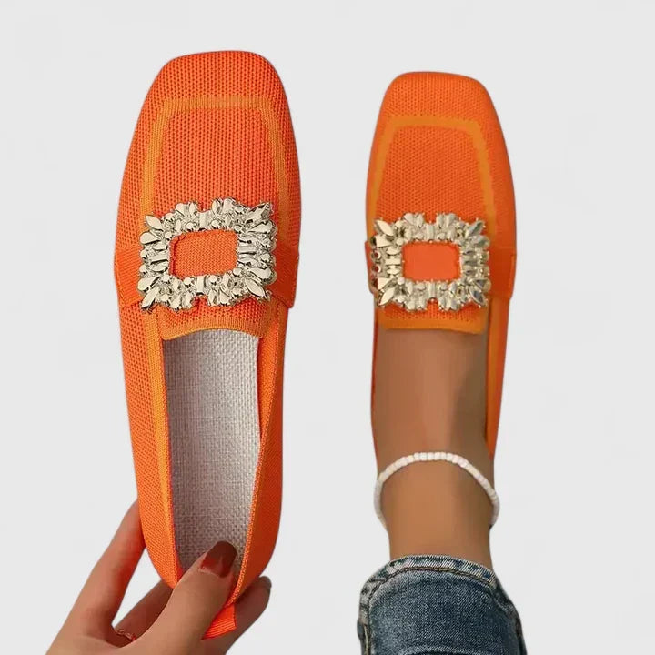 Mareike - Espadrilles mit Zierschnalle