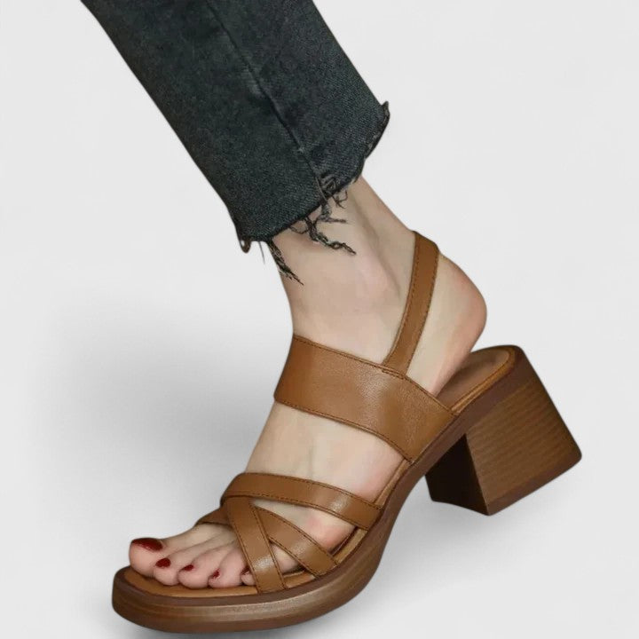 Celeste - Elegante Crossover-Sandalen